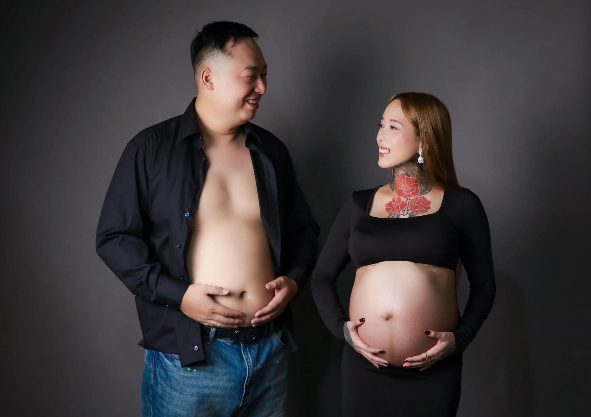Maternity couple session at LIF Studio, Angeles City